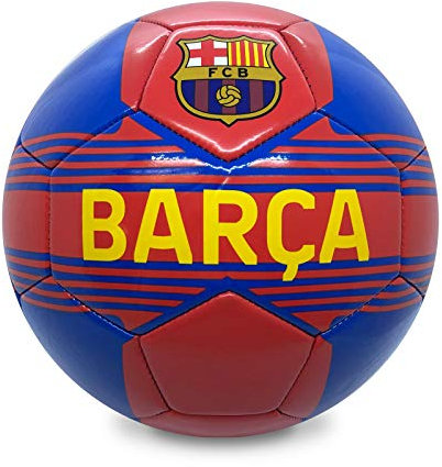 FC Barcelona Football Size 4 Kids Crest Blue OFFICIAL Gift