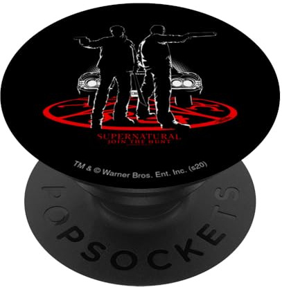 PopSockets Supernatural Silhouettes PopSockets PopGrip: Ausziehbarer Sockel und Griff für Handys/Tablets mit Tauschbarem Top