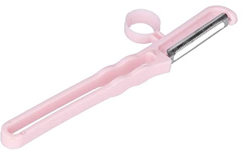 Stainless Steel Peeler,Fruit Peeler,Kitchen Food Peelers Graters for Potato Peeling (Pink)
