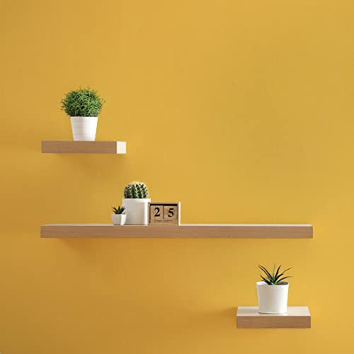 TADESSI Tapete Kinderzimmer M1-No.818 Vliestapete Gelb Unitapete Einfarbig für Wohnzimmer Schlafzimmer Küche