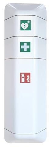 Eichner 9127-01111 Aufsatz für Notfall-Designschränke, Größe 200mm x 433mm x 225mm, Weiß