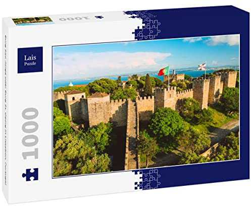 Lais Puzzle Burg Sao Jorge oder Burg St. Georg in Lissabon, Portugal 1000 Teile