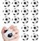 DINGFENG Mini Fußbälle, Fussball Mitgebsel Jungen, 12 Stück 4cm Anti Stress Bälle Weiche Schaumstoff für Kinder& Erwachsene, Klein Stressball Druckbälle, Gastgeschenk Mitgebsel Kindergeburtstag