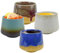 MININUSI 4 PCS Tasse en Céramique 200ML, Service Tasse à Café Sans Anse, Tasse à Thé Chinoise Vintage, Tasse Expresso Ceramique Café Mug pour Café, Thé, Jus de Fruits, Lait, Cadeaux(Styles Aléatoires)