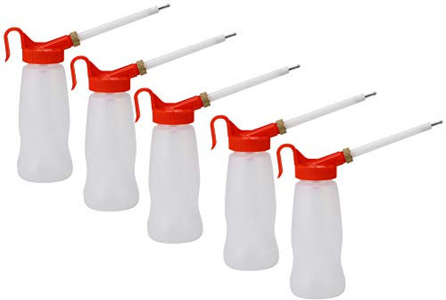 Accessori per Macchine da Cucire, ugello con Punta erogatore Tipo Pistola per Bottiglia d'olio 180ML per oliatore per Macchine da Cucire con lubrificazione di p