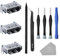 Cemobile 3 PACK HDMI Port Socket Interface Connector Replacement for Sony Playstation 5 PS5 With T8H Screwdrivers Repair Tools