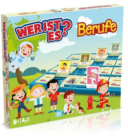 Winning Moves - Wer ist es? - Berufe - Kinderspiel - Alter 6+ - Deutsch