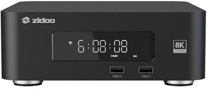zidoo Z30 PRO-8K Lettore multimediale Amlogic S928X-K Processore 6G+64G, DV, HDR10+, Android 11, BDMV/ISO, HDD fino a 16 TB