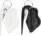 Foweroty Hair Accessories for Girls, Hair Ties for Little Girls, Band Cutter for Hair, Hair Tools, Letter Opener Envelope Slitter, Wrapping Paper Cutter, Black, White, 2 Pack