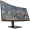 HP OMEN 34c Curved Monitor 34 WQHD 165hz 2x HDMI 1x DisplayPort, AMD FreeSync Premium, VESA Mountable, Black (Renewed)