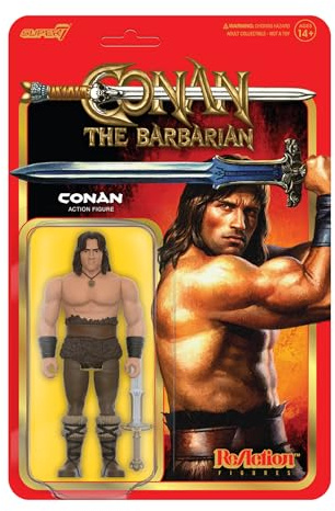 Super7, Miniature ReAction di Conan il Barbaro, Miniatura di Conan (resuscitato)