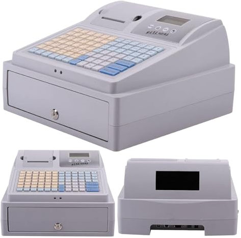 Elektronisches Kassenbuch mit Empfangsdruckern, multifunktionales Register mit 81 Schlüsseltasten für Kleinunternehmen