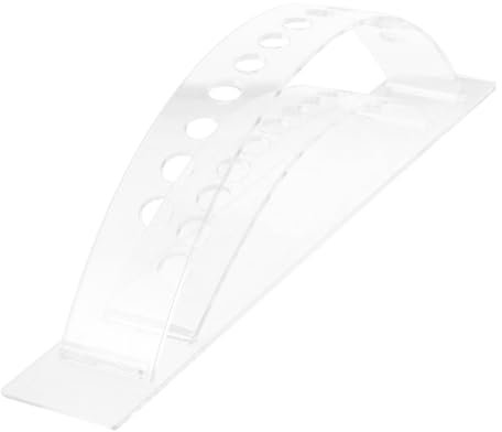 Ipetboom Stiftständer Aus Acryl Für Bleistifte Augenbrauenstifte Make-up-pinsel Organizer Mit Mehreren Löchern Bogenförmigem Design Platzsparend Robust Und Widerstandsfähig