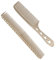 Didiseaon 2 Pièces peigne à fourche peigne à queue peigne de coiffeur peigne de rasoir pour couper les cheveux peignes à cheveux peigne de massage accessoires de coiffure
