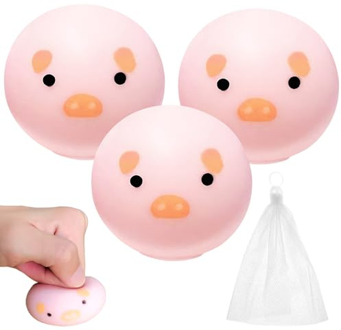 Anti Stress Schwein 3 Stück, Anti Aggressions Schwein
