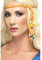 Smiffys 60er Hippie-Stirnband mit Perlen, Braun