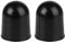 2 pcs x Trailer Hitch Ball Cover Universal 50 mm Tow Ball Cover in Black, Tow Bar Cover, Car Wash Proof, Abrasion & Dirt Protection