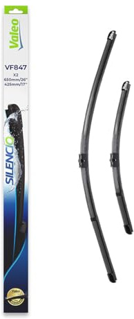 Valeo Silencio Kit of 2 Wiper Blades VF847 - Front - 650 mm / 425 mm
