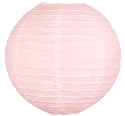 Boule papier 30cm Rose pâle