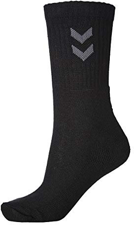 hummel Socken Basic 3er Pack schwarz, 10 (36-40) Herren