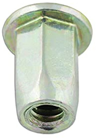 Connect 35108 Full Hex Threaded Insert 10.0mm 50pc