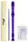 Tiger REC7-PU - Flauta dulce soprano, color morado