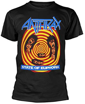Anthrax Men's State of Euphoria T-Shirt