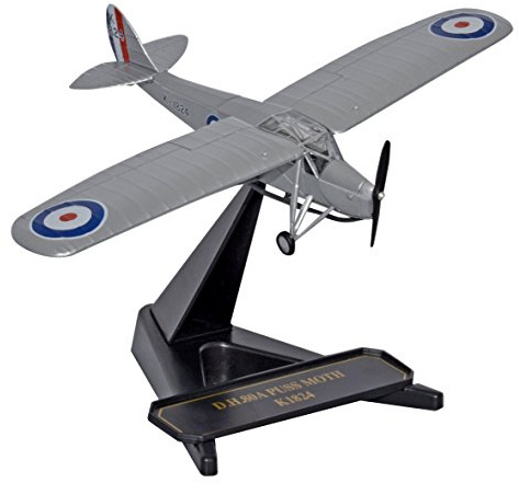 Oxford Diecast 72PM002 RAF Trainer 1941 K1824 Puss Moth