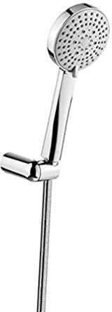 Roca,Stella,Set de ducha. Incluye ducha de mano de 100 mm de 3 funciones, soporte de ducha articulado y flexible de PVC satinado de 1,70 m,A5B1C03C00