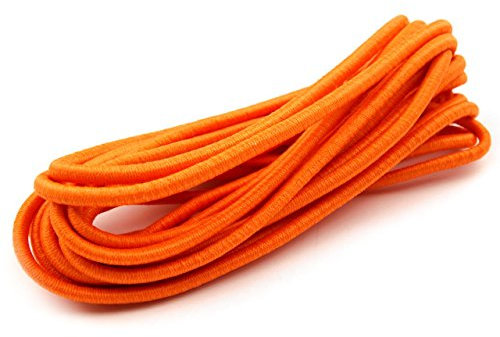 Schnoschi 5m orange elastische Gummikordel 3mm