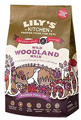 Lily's Kitchen Wild Woodland Walk Grain-Free Dry Food for Dogs 1kg (Case of 4)