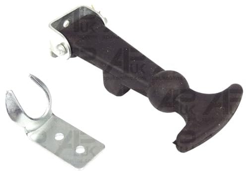 Rubber Bonnet Boot Door Fastener Catch Pull Strap Panel Hook Tractor Lorry Boat