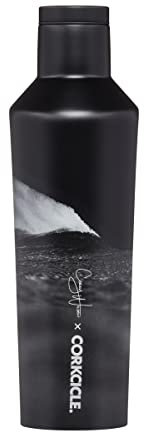 Corkcicle Mensa Corey Wilson Borraccia termica in acciaio inox, Nuoto notturno, 16 oz / 47,5 cl