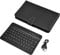 Bluetooth Wireless Keyboard + Stand for iOS/Android Phones (Black)