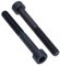 Zylinder Hex Kopfschrauben M12X60 (Packung mit 2 Stück) Stahlsorte 10.9 Hexagon Steckdose Inbusschlüssel Schraube Faden Verbindungselemente Zylindrisch Schwerlast Zertifizierter DIN912 (12mm x 60mm)