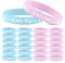 BETESSIN 24 pz Braccialetti Genere Rivelare Baby Shower Gadget Genere Rivelare Gender Reveal Party Braccialetti Team Boy Team Girl Decorazione per Festa Battesimo
