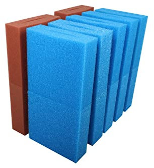 Wacredo Ersatzschwamm Set für Oase Biotec 30 Teichfilter Filterschwämme Filter Komplettset Wasseraufbereitung Filterschwamm Teichpflege Ersatzschwämme
