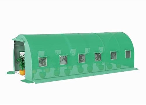 WERKA PRO Serre Tunnel 18m2 6 x 3 m x h 2 m