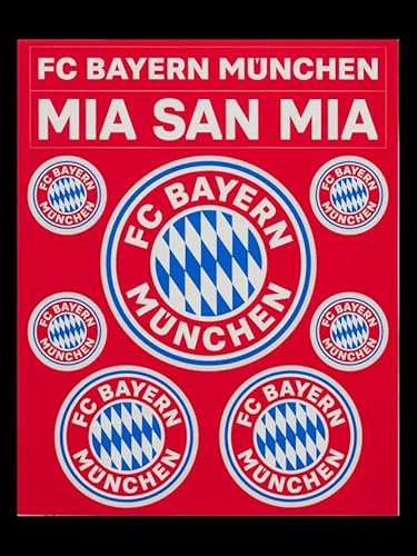 FC Bayern München Aufkleberkarte 2er Set - Sticker 31919
