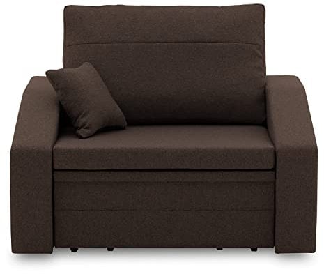 Sofini Sessel Vertico 80 - Klappsessel mit Schlaffunktion - für Wohnzimmer, Schlafzimmer oder Kinderzimmer Schlafsessel (Malmo New 28)
