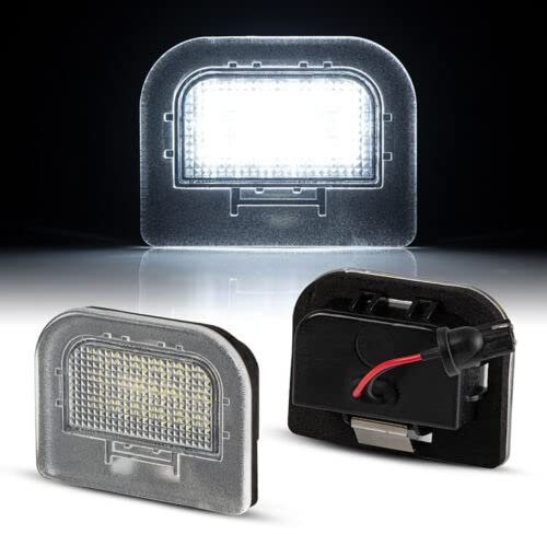 Modifycar LED-Kennzeichenbeleuchtung für Hyundai i30 | Kombi | PD | ab 2017 + Canbus SMD Kennzeichenbeleuchtung weiß