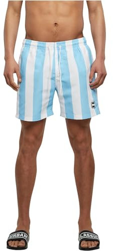 Urban Classics Tb2679 Bañador para Hombre, Balticbluebarstripe, 4XL