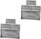 TOYANDONA 8pcs Microphone Storage Zipper Pouch Portable Mic Holder Design Pu for Recording and Ktv Use