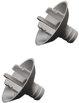 Myazs 2 pezzi Connettore di uscita di scarico del condizionatore d'aria Connettore per tubo di scarico Unità esterna Raccordo a gomito Facile installazione Ugello di scarico del condizionatore d'aria