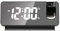 Weytoll Orologio Sveglia Digitale, Orologio Sveglia Proiezione Portatile Data di Temperatura Schermo Grande Orologio Digitale LED Proiezione a Parete del Soffitto Proiettore per la Casa, Ufficio