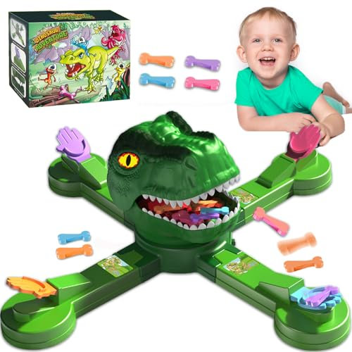 Suebah Dinosaurier Spielzeug Dino Gesellschaftsspiele Spiele ab 4 5 6 Jahren JungeTabletop Brettspiel Spielzeug Double Spiel ab 3 4 5 6 Jahre Junge Geschenk MäDchen 5 6 7 8 9 Jahren