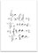 ARTFAVES® Poster - Be as wild as the ocean | Wanddeko Wandbild Spruch Lebensmotto | ohne Rahmen | 21 x 30 cm