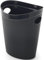 AMK® Addis Plastic Waste Bin Black 12L Capacity 34cm Tall for Home or Office With Handles Suitable for Storage