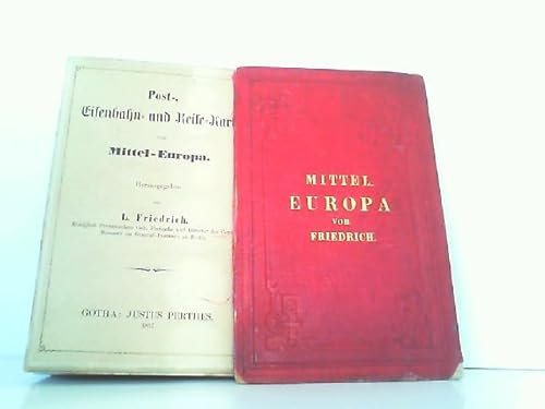 Post-, Eisenbahn- und Reise-Karte von Mittel-Europa 1:1800000. Gestochen von F.W. Kliewer, Gezeichnet von C.Arends.