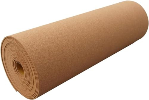 Rouleau de panneau de liège autocollant(10mm,1.22x4.10m(WxL))